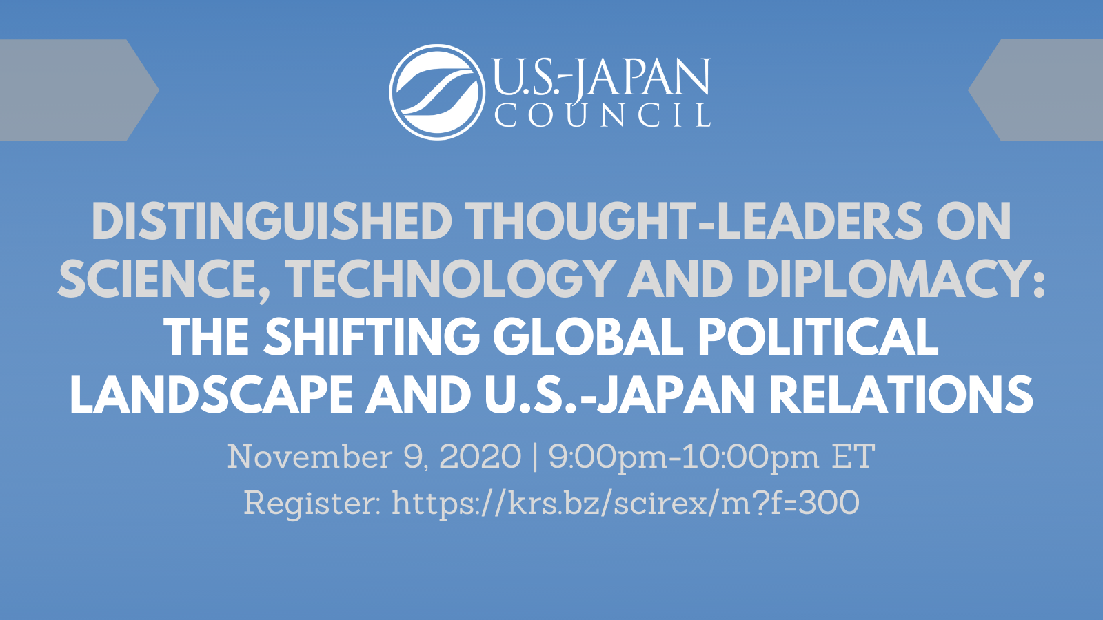 Distinguished Thought-Leaders on Science, Technology and Diplomacy: The Shifting Global 